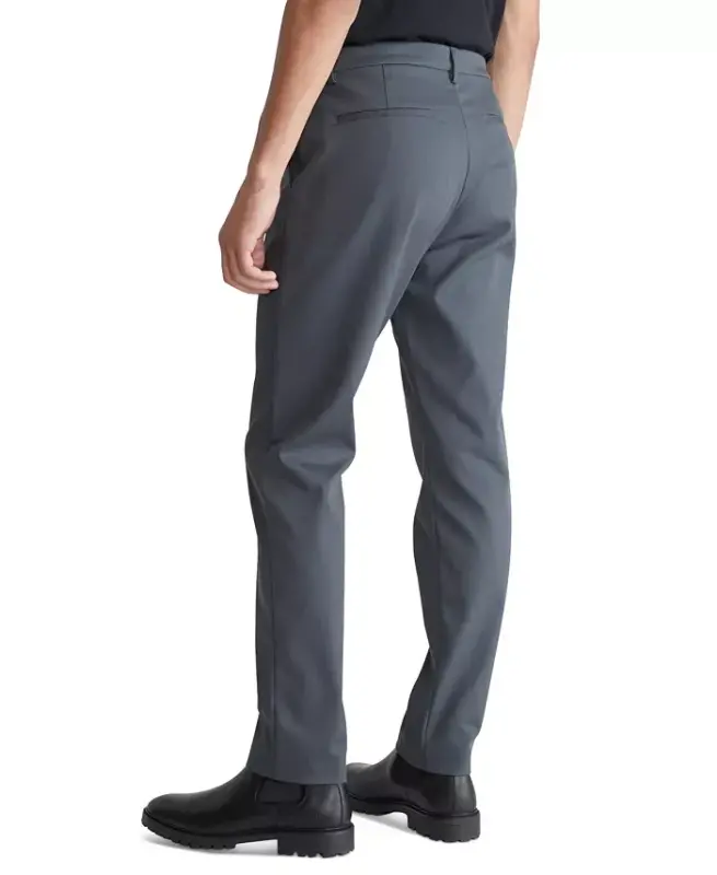 Men's Slim-Fit Modern Stretch Chino Pants - Forged Iron - 4