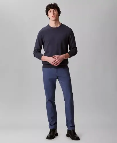 Men's Slim-Fit Modern Stretch Chino Pants - Vintage Indigo 