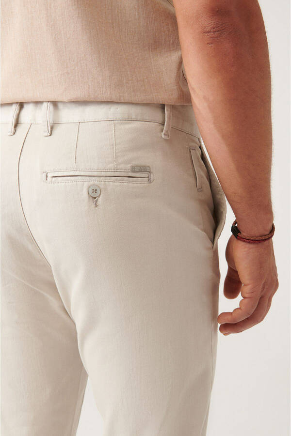 Erkek Slim Fit Pantolon - 5