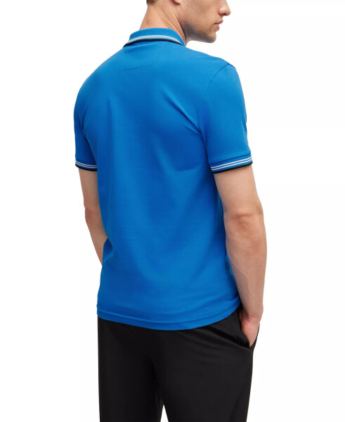 Erkek Slim Fit Polo Tişört Açık Mavi - 10