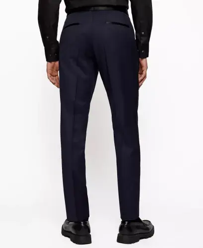 Men's Slim-Fit Tuxedo Trousers - HUGO BOSS (1)