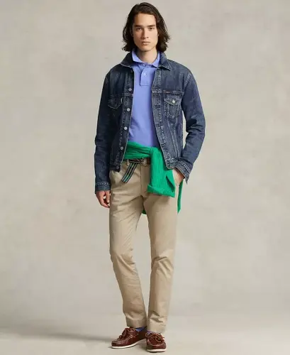 Men's Slim-Fit Stretch Chino Pants - 2