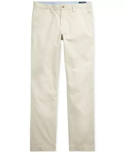 Men's Slim-Fit Stretch Chino Pants-Classic Stone - 4