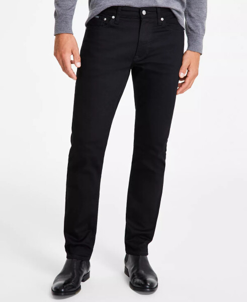 Erkek Slim Fit Streç Kot Pantolon Siyah - 1