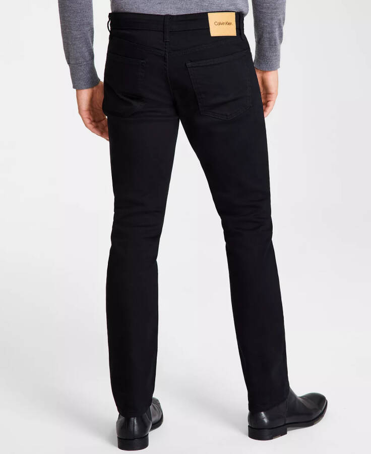 Erkek Slim Fit Streç Kot Pantolon Siyah - 2