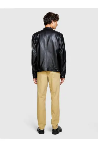 Erkek Slim Fit Vintage Efekt Chino Pantolon 323A4DM6SF02Y-SIS25R-Bej - 3