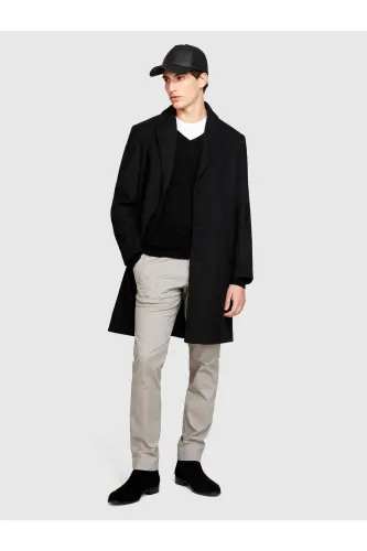 Erkek Slim Fit Vintage Efekt Chino Pantolon 323A4DM6SF02Y-SIS3G6 - Açık Gri - 4