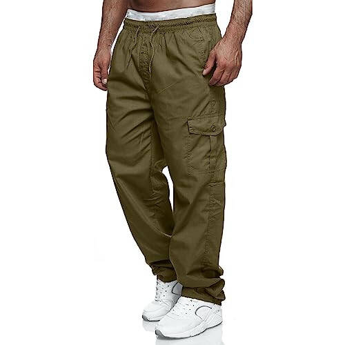 Erkek Slim Jogger Pantolon Erkek Ter Pantolon Lastik Bel Erkek Pantolon Günlük Jogger Rahat Siyah Pantolon Günlük Pantolon Erkek - 4