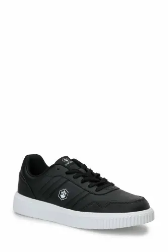 Erkek Sneaker Siyah Beyaz Taban Günlük Rahat Spor Ayakkabı - SİYAH-Beyaz-rs-7 - 3