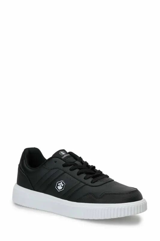 Erkek Sneaker Siyah Beyaz Taban Günlük Rahat Spor Ayakkabı - SİYAH-Beyaz-rs-7 - 3