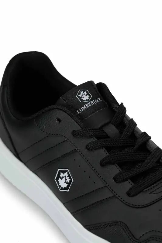 Erkek Sneaker Siyah Beyaz Taban Günlük Rahat Spor Ayakkabı - SİYAH-Beyaz-rs-7 - 8