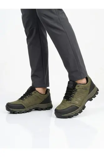 Erkek Soğuğa Dayanıklı Kaymaz Taban Outdoor Ayakkabı - HAKİ-150 - 1