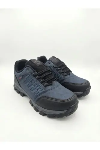 Erkek Soğuğa Dayanıklı Kaymaz Taban Outdoor Ayakkabı - LACİVERT-150 - 3