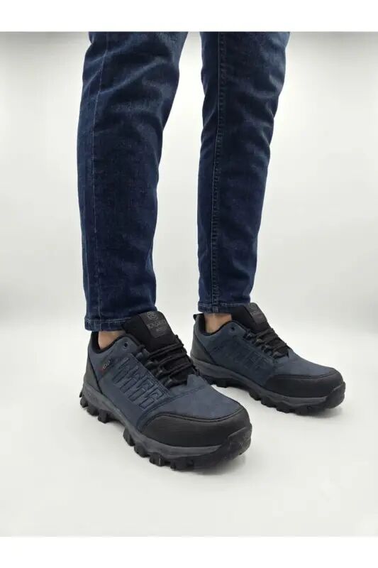 Erkek Soğuğa Dayanıklı Kaymaz Taban Outdoor Ayakkabı - LACİVERT-150 - XSTEP