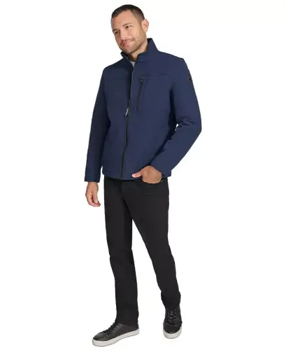 Men's Infinite Stretch Soft Shell Jacket-New Navy - 6