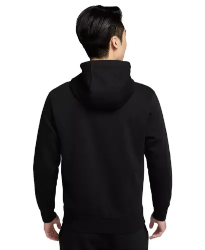 Men's Sportswear Club Fleece Pullover Hoodie - Black - NIKE (1)