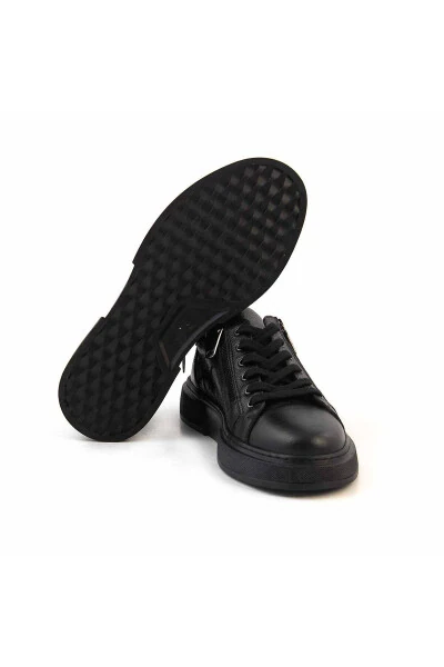 Erkek Spor & Sneaker Ayakkabı 19226-Siyah - 5