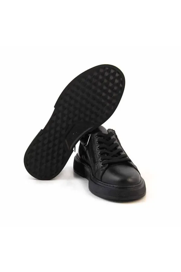 Erkek Spor & Sneaker Ayakkabı 19226-Siyah - 5