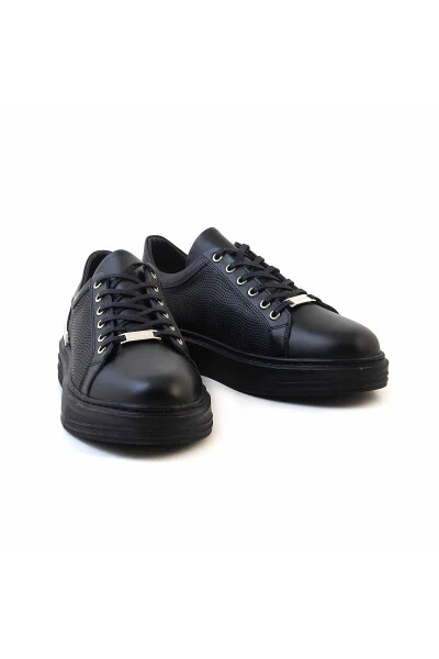 Erkek Spor & Sneaker Ayakkabı 20406-Siyah - 3
