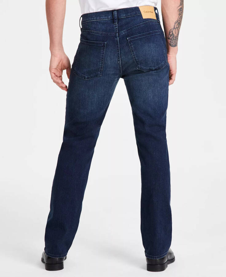 Men's Straight Fit Stretch Jeans - Boston Blue - 2