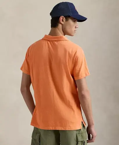 Men's Standard Cotton-Linen Jersey Polo Shirt - POLO RALPH LAUREN (1)
