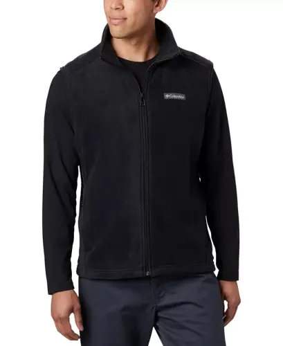 Men's Steens Mountain Fleece Vest - Black 