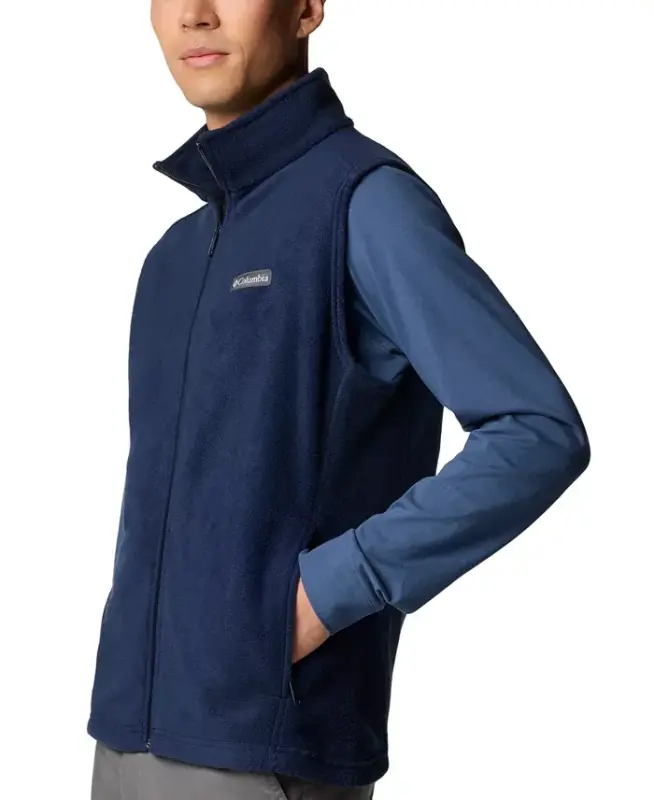 Men's Steens Mountain Fleece Vest - Collegiate Navy - 1