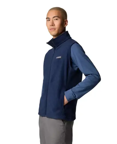 Men's Steens Mountain Fleece Vest - Collegiate Navy - 4