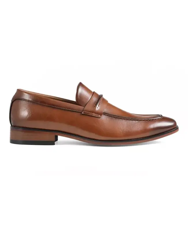 Men's Steran Slip On Dress Loafers - Medium Brown - 2