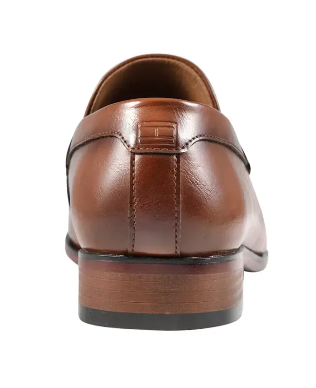 Men's Steran Slip On Dress Loafers - Medium Brown - 3