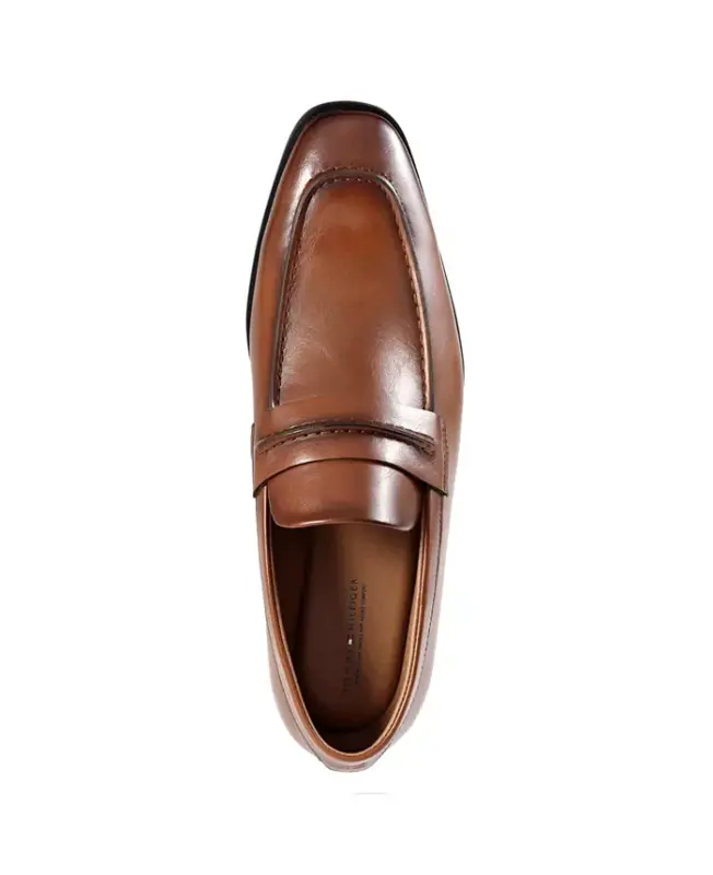 Men's Steran Slip On Dress Loafers - Medium Brown - 4