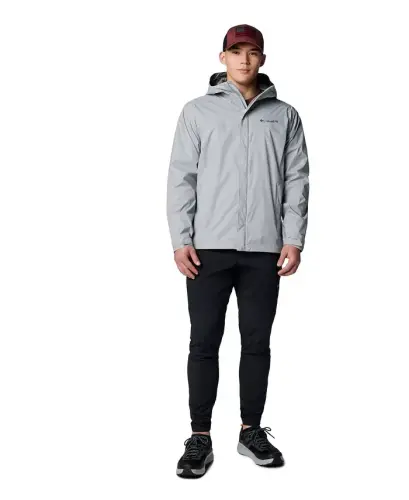 Men's Watertight II Water-Resistant Rain Jacket - Columbia Grey - 2