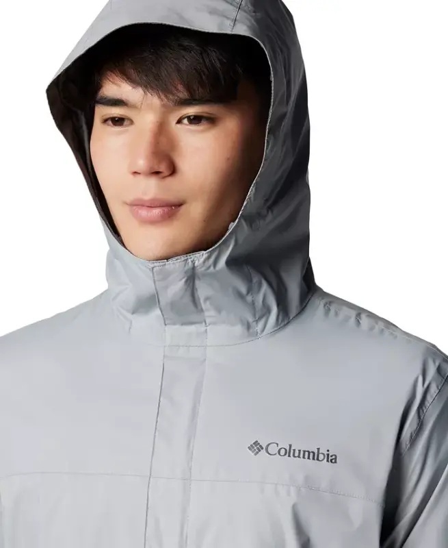 Men's Watertight II Water-Resistant Rain Jacket - Columbia Grey - 6