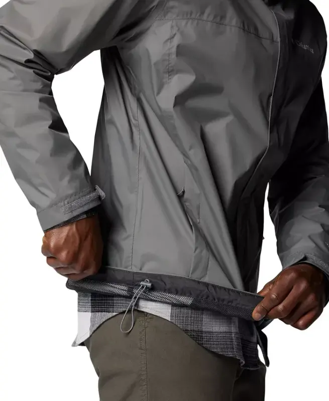Men's Watertight II Water-Resistant Rain Jacket - City Grey - 6