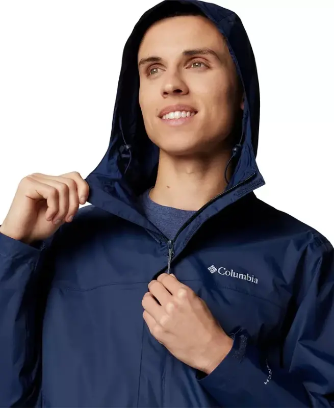 Men's Watertight II Water-Resistant Rain Jacket - Collegiate Navy - 4