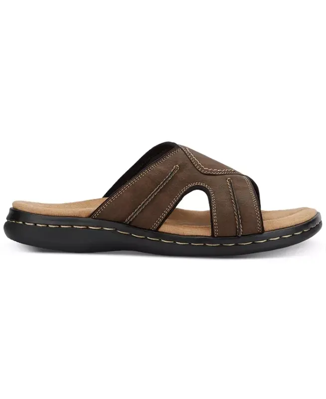 Men's Sunland Slide Sandals - Dark Brown - 2