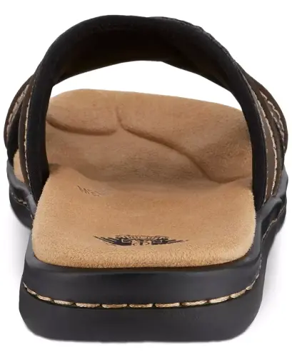 Men's Sunland Slide Sandals - Dark Brown - 3