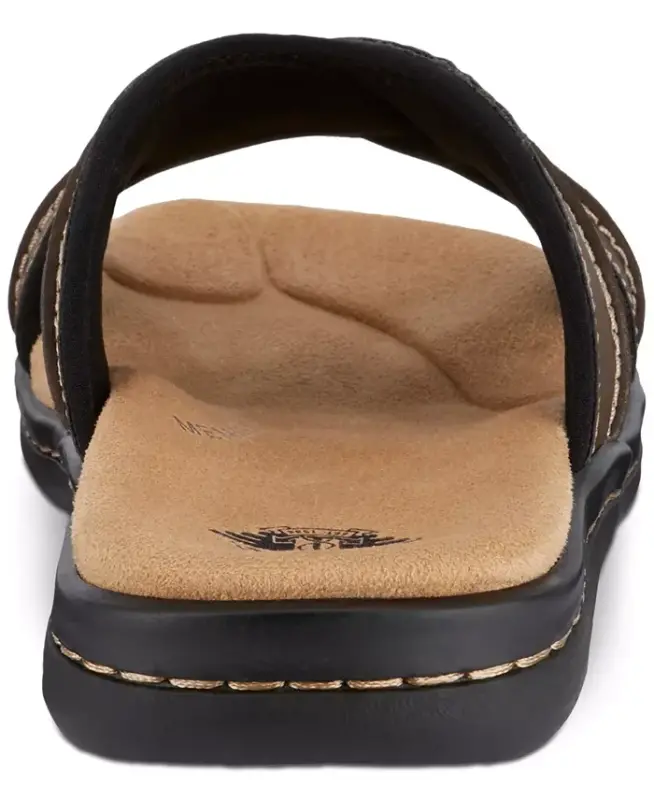 Men's Sunland Slide Sandals - Dark Brown - 3