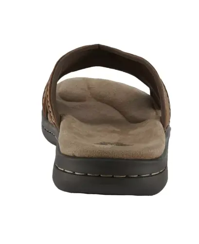 Men's Sunland Slide Sandals - Rust - 4