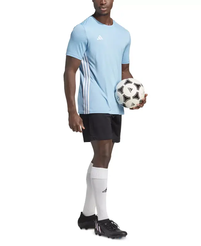 Men's Tabela 23 Slim-Fit Performance T-Shirt - Light Blue/White - 4