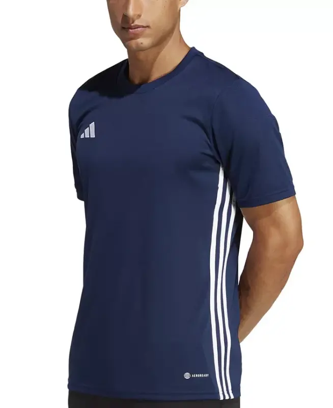 Men's Tabela 23 Slim-Fit Performance T-Shirt - Navy Blue/White - 1