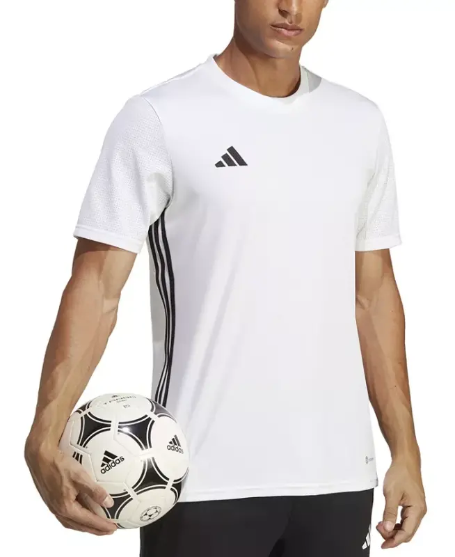 Men's Tabela 23 Slim-Fit Performance T-Shirt-White/Black - 2