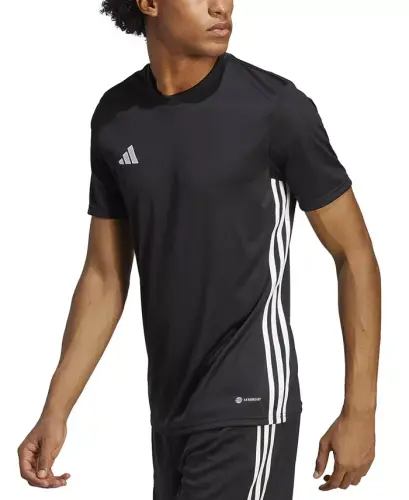 Erkek Tabela 23 Slim-Fit Performans Tişörtü-Siyah/Beyaz 