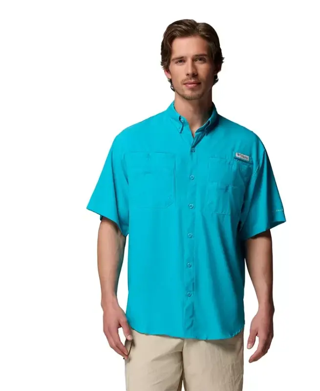 Men's Tamiami II Short-Sleeve Shirt - Ocean Teal - COLUMBIA