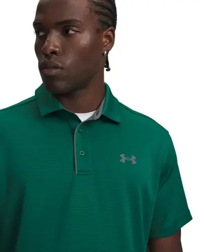 Men's Tech Short-Sleeve Polo Shirt - Campus Ivy - UNDER ARMOUR (1)