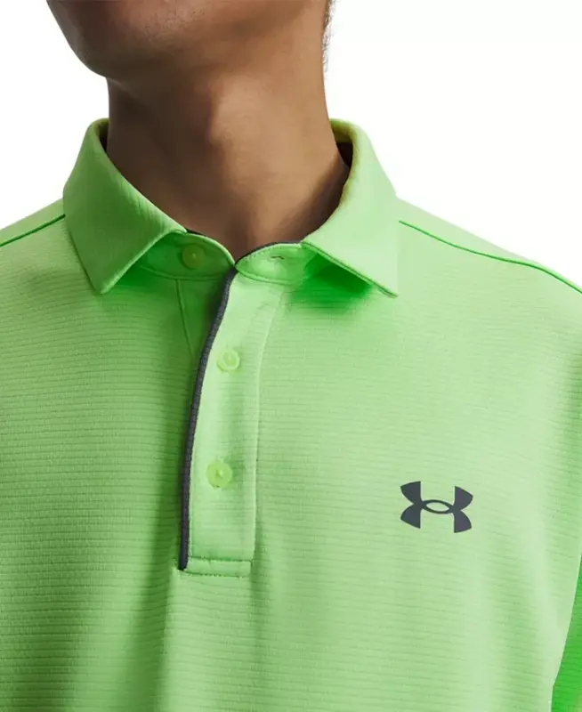 Men's Tech Short-Sleeve Polo Shirt - Lumos Lime - 2