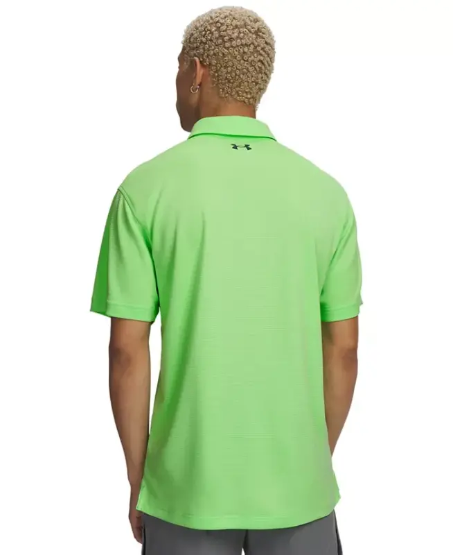 Men's Tech Short-Sleeve Polo Shirt - Lumos Lime - 3