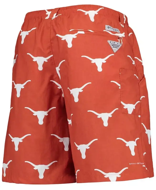 Men's Texas Orange Texas Longhorns Backcast II Omni-Shade Hybrid Shorts - 3