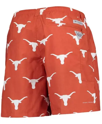 Men's Texas Orange Texas Longhorns Backcast II Omni-Shade Hybrid Shorts - 6