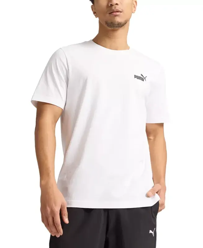 Men's Essential Small Logo T-Shirt - White - 1